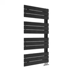 Netto Marken-Discount Badezimmer-Heizkörper Arezzo, Mattschwarz, 60x113cm Angebot