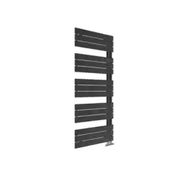 Netto Marken-Discount Badezimmer-Heizkörper Arezzo, Mattschwarz, 60x143cm Angebot
