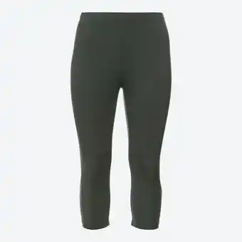 NKD Damen-Caprileggings mit Mesh-Einsatz, große Größen Angebot