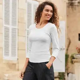 NKD Damen-Langarmshirt mit Rundhalsausschnitt Angebot