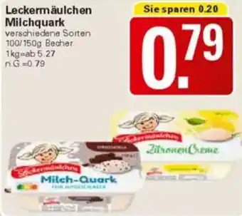 WEZ Leckermäulchen Milchquark Angebot
