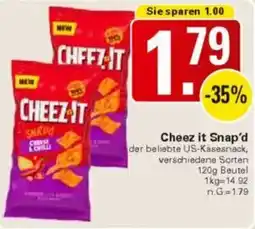 WEZ Cheez it Snap'd Angebot