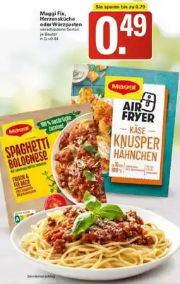 WEZ Maggi Fix, Herzensküche oder Würzpasten Angebot