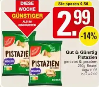 WEZ Gut & Günstig Pistazien Angebot