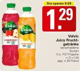 WEZ Volvic Juicy Fruchtgetränke Angebot