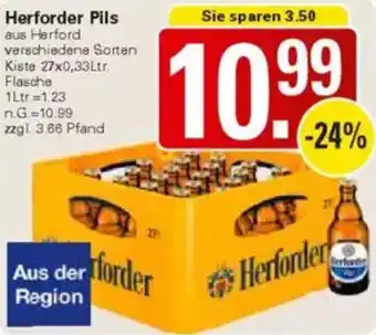 WEZ Herforder Pils Angebot
