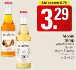 WEZ Monin Sirup Angebot