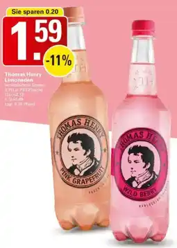 WEZ Thomas Henry Limonaden Angebot