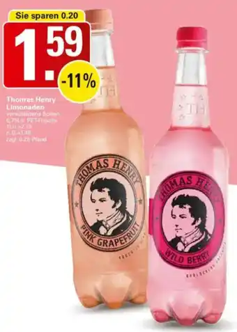 WEZ Thomas Henry Limonaden Angebot