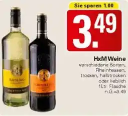 WEZ HxM Weine Angebot