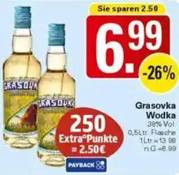 WEZ Grasovka Wodka Angebot