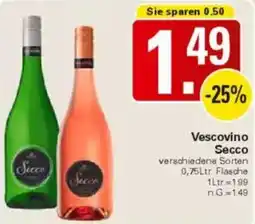 WEZ Vescovino Secco Angebot