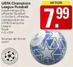 WEZ UEFA Champions League Fussball Angebot