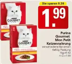 WEZ Purina Gourmet Mon Petit Katzennahrung Angebot