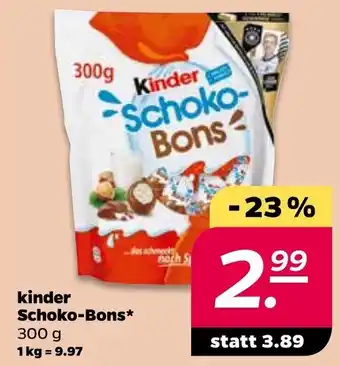 NETTO Kinder Schoko Bons 300g Angebot