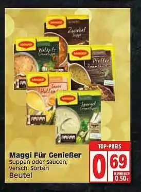 Edeka Maggi Für Genießer Angebot