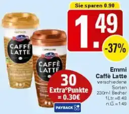 WEZ Emmi Caffè Latte Angebot