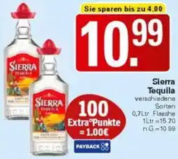 WEZ Sierra Tequila Angebot