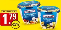 WEZ Homann Nudel- oder Kartoffelsalat Angebot