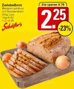 WEZ Schäfer's Zwiebelbrot Angebot