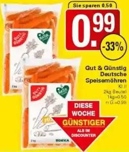 WEZ Gut & Günstig Deutsche Speisemöhren Angebot