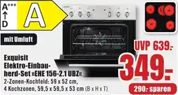 B1 Discount Baumarkt Exquisit Elektro-Einbauherd-Set EHE 156-2.1 UBZ Angebot