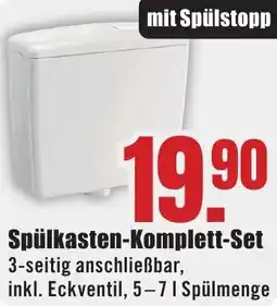 B1 Discount Baumarkt Spülkasten-Komplett-Set Angebot