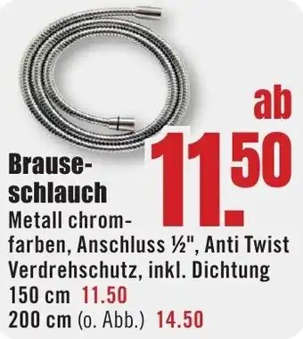 B1 Discount Baumarkt Brauseschlauch Angebot