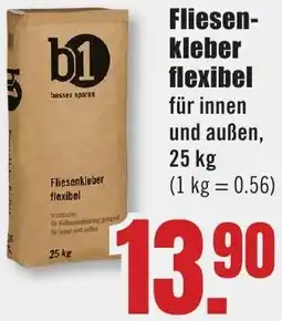 B1 Discount Baumarkt b1 Fliesenkleber flexibel Angebot