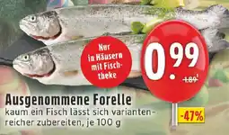 Edeka Ausgenommene Forelle Angebot