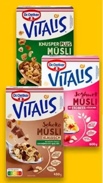 Kaufland Dr. Oetker Vitalis Schoko Müsli Angebot