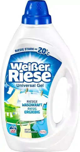 Kaufland Weißer Riese Waschmittel Universal Gel Angebot