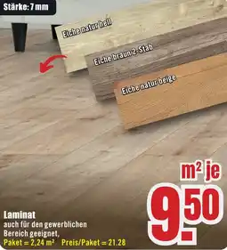 B1 Discount Baumarkt Laminat Angebot