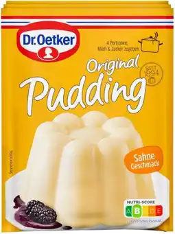Kaufland Dr. Oetker Original Pudding Vanille Angebot