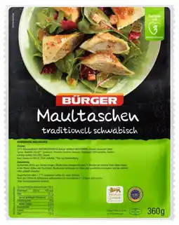 Kaufland Bürger Maultaschen Angebot