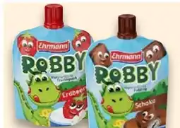 Kaufland Ehrmann Robby Quetschi Früchte-Quark Schoko Angebot
