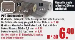 B1 Discount Baumarkt PVC-Bodenbelag Angebot