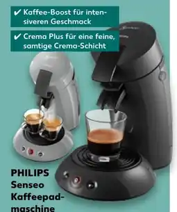 Kaufland Philips Kaffeepadmaschine Senseo HD6553-50 Angebot