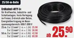 B1 Discount Baumarkt Erdkabel NYY-J Angebot