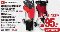 B1 Discount Baumarkt Einhell Elektro-Häcksler GC-KS 2540 Angebot