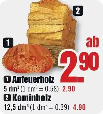 B1 Discount Baumarkt Anfeuerholz Angebot