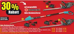 B1 Discount Baumarkt GARDENA Akku-Heckenscheren Angebot