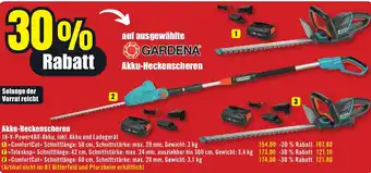B1 Discount Baumarkt GARDENA Akku-Heckenscheren Angebot