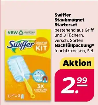 NETTO Swiffer Staubmagnet Starterset Angebot