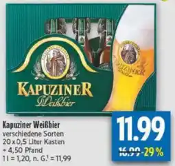 diska Kapuziner Weißbier Angebot