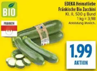 diska EDEKA Heimatliebe Fränkische Bio Zucchini Angebot