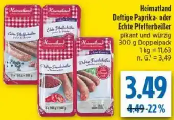 diska Heimatland Deftige Paprika oder Echte Pfefferbeißer Angebot