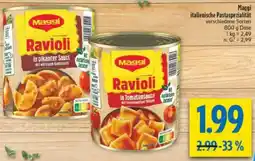 diska Maggi italienische Pastaspezialität Angebot