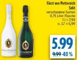 diska Fürst von Metternich Sekt Angebot