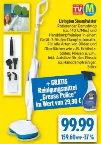 diska Livington SteamTwister Angebot